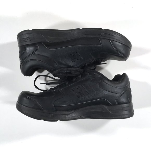 New Balance 576 Sneakers Mens Size 10 4E Wide Width Black Leather MW576BK main image 4